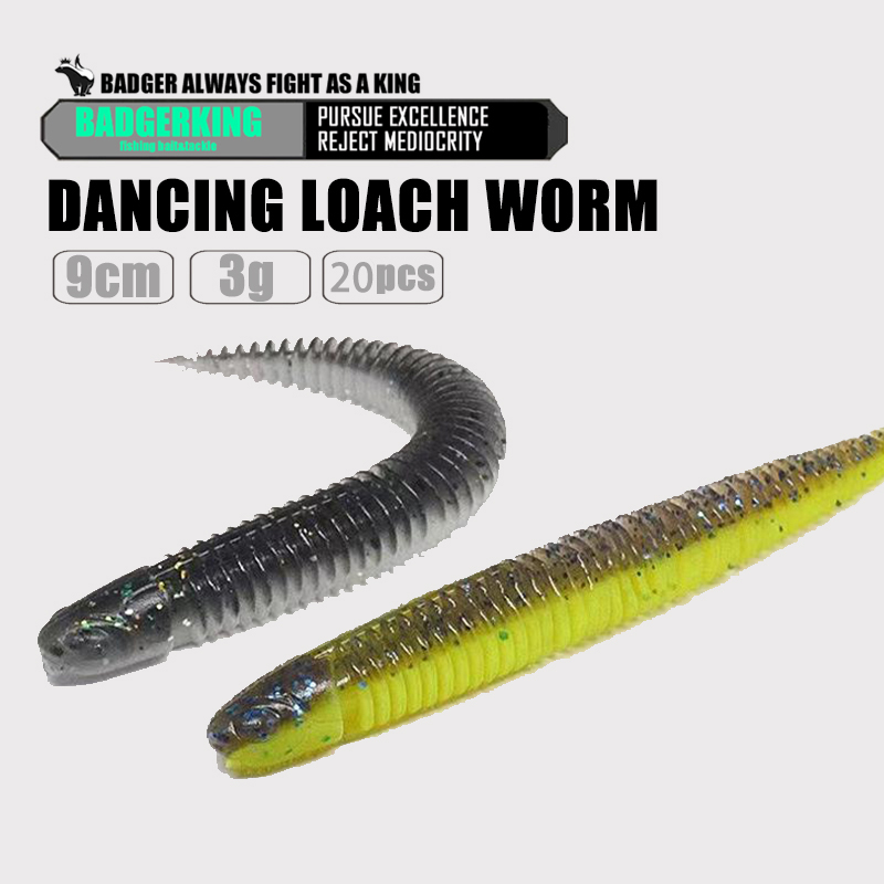 Fishing Lure Soft Plastic - Float Ned Rig Jigging Silicone Bait