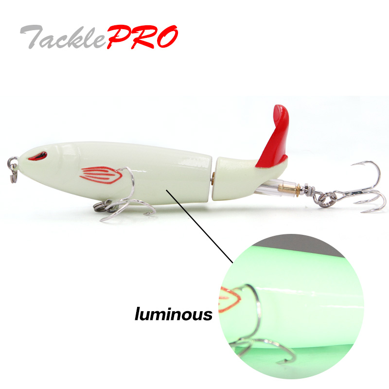 Fishing Lure Soft Plastic - TacklePRO PE20 Whopper Plopper Nổi Mồi