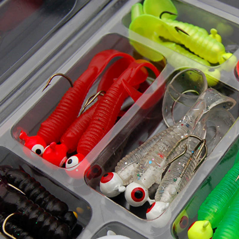 21Pcs/Set Mini Soft Fishing Lu - đánh giá và giá Fishing Lure Soft Plastic