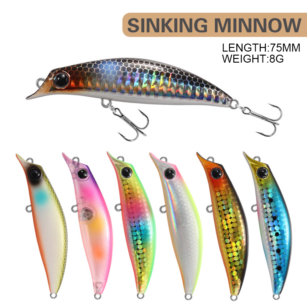 7.5cm 8g Fishing Lure Minnow W - đánh giá và giá Fishing Lure Jerkbait