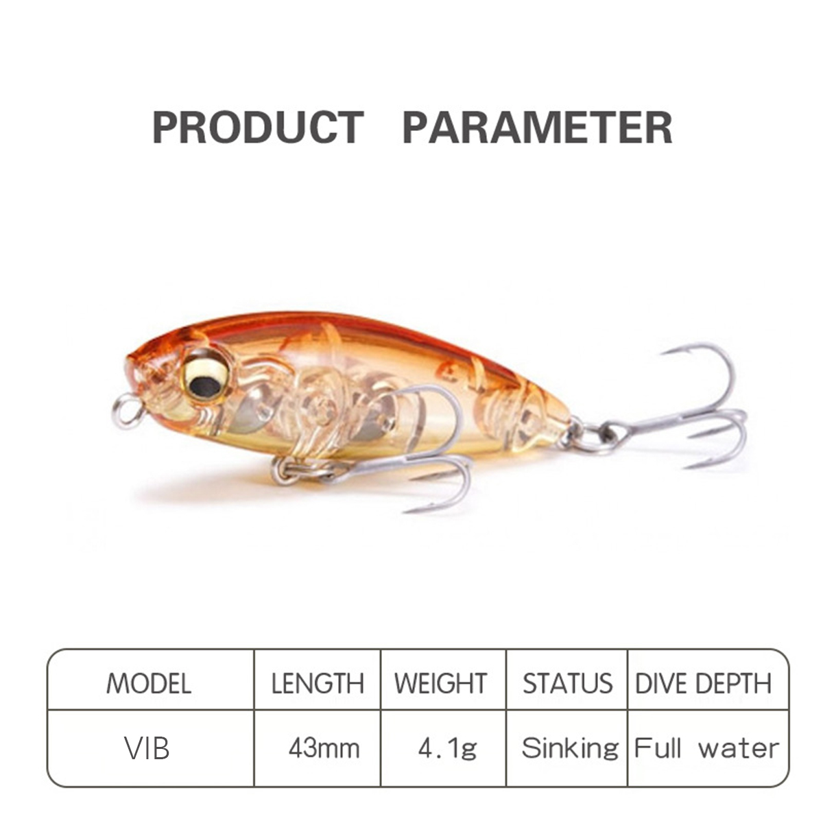 4.3Cm 4.1G Mồi Câu Cá Mini Mic - đánh giá và giá Fishing Lure Jerkbait