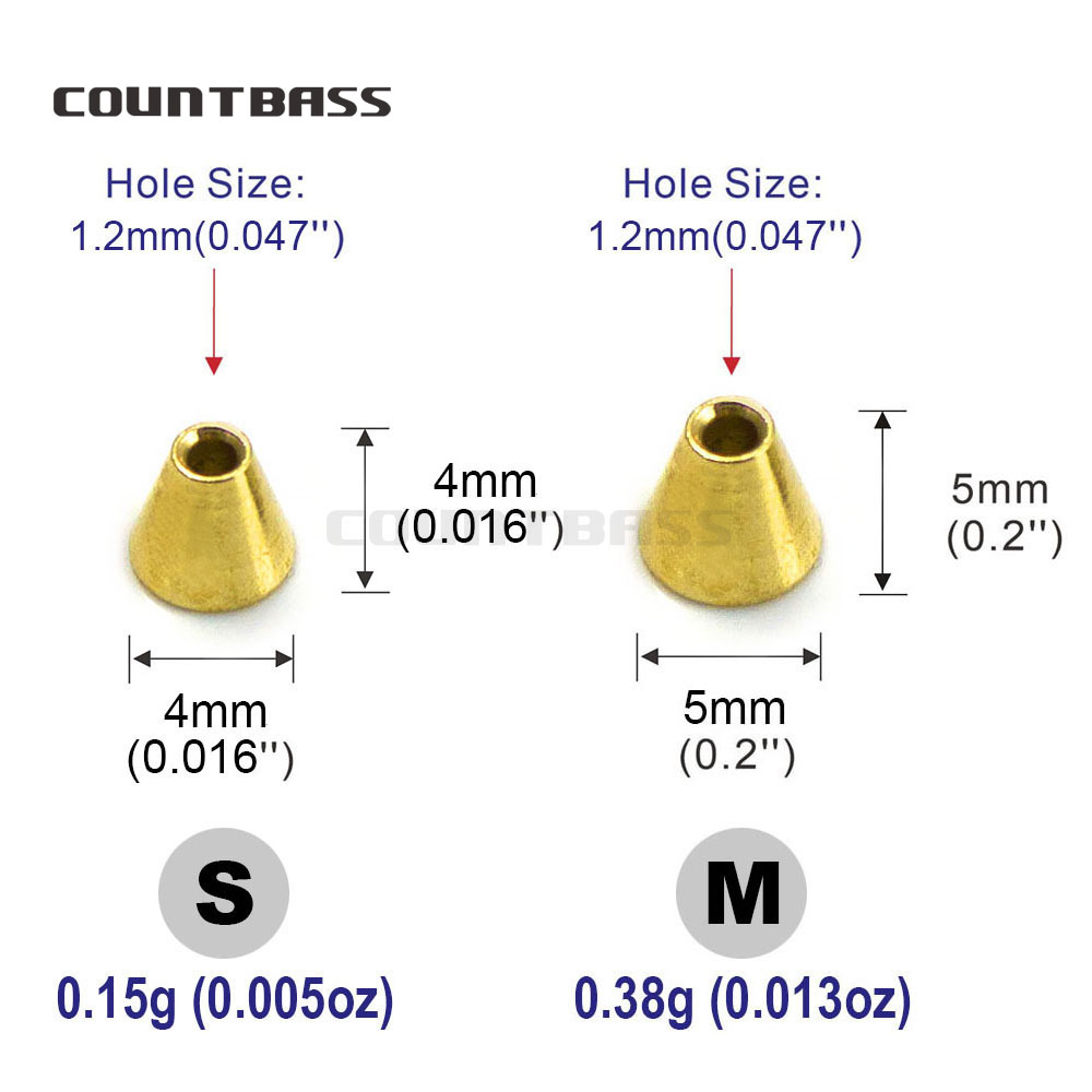 10 cái Rắn Brass Cone Heads, B - đánh giá và giá Fishing Lure Buzzbait