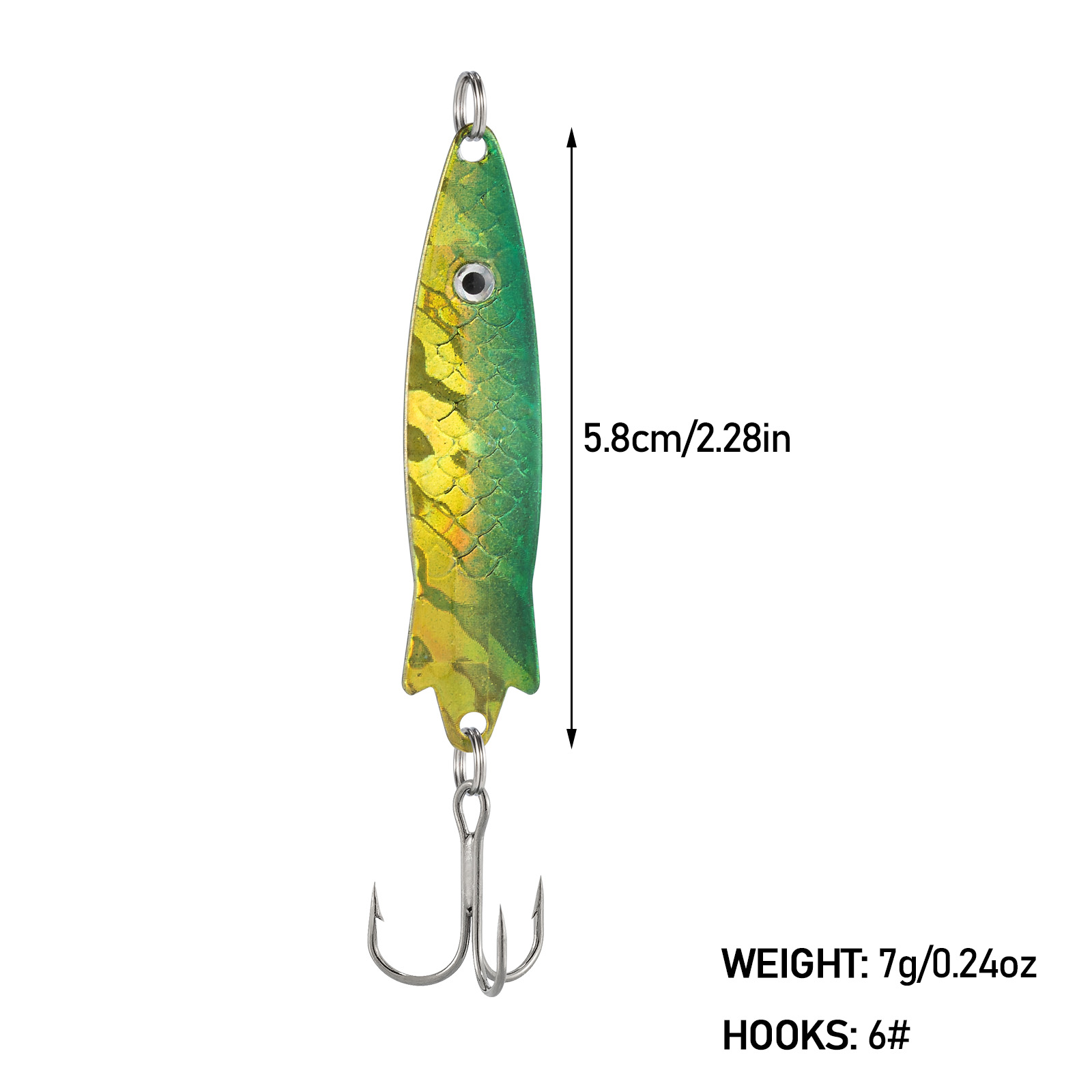 7g Toby Spoons Metal Jig Fishi - đánh giá và giá Fishing Lure Spoon