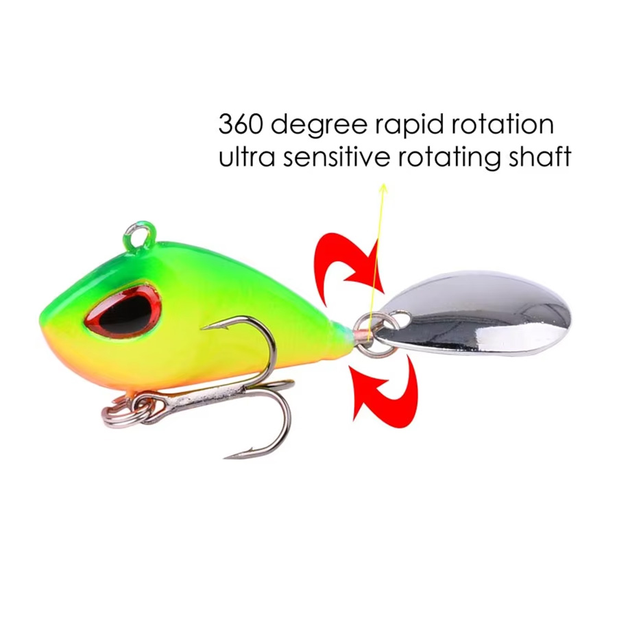 Metal Vib Fishing Micro Spinne - đánh giá và giá Fishing Lure Blade Bait