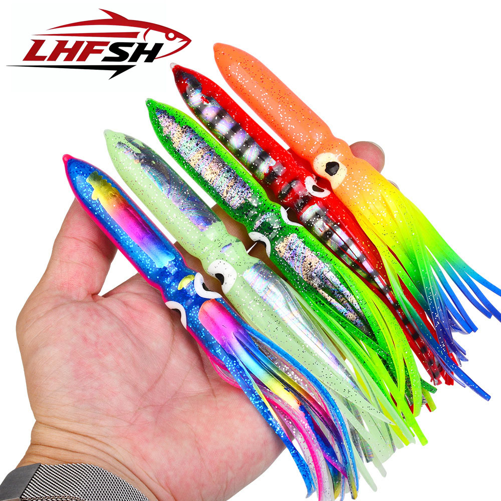 LHFSH Luminous Squid Skirt Sof - đánh giá và giá Fishing Lure Buzzbait