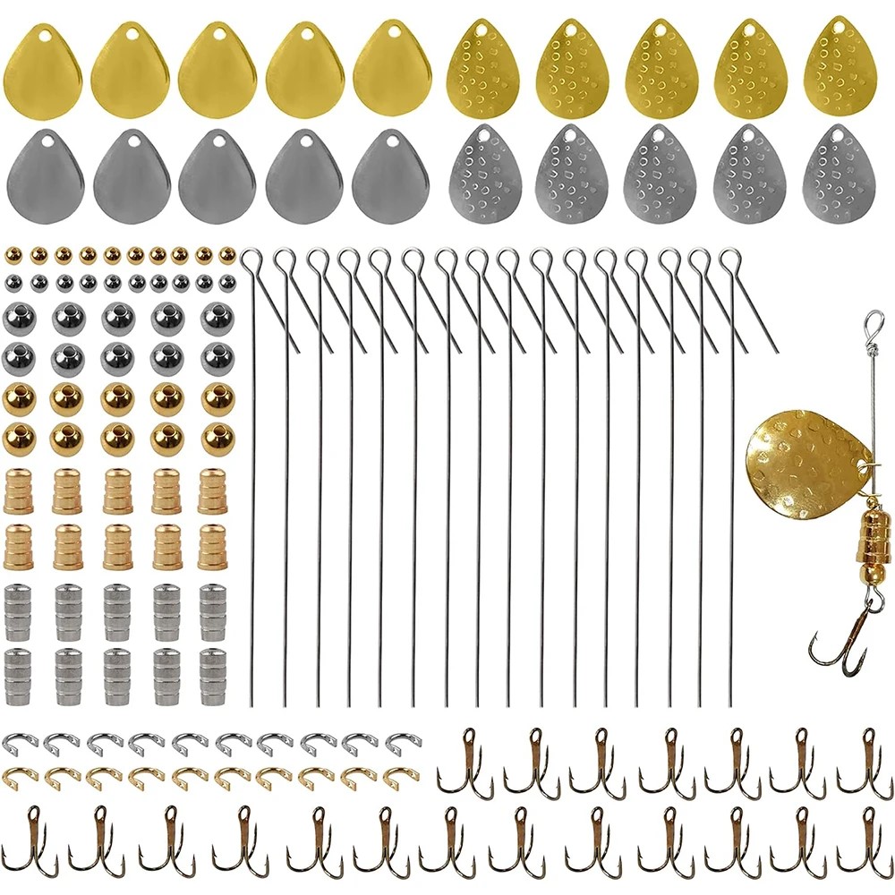 140Pcs Fishing Lures Making Ki - đánh giá và giá Fishing Lure Spoon