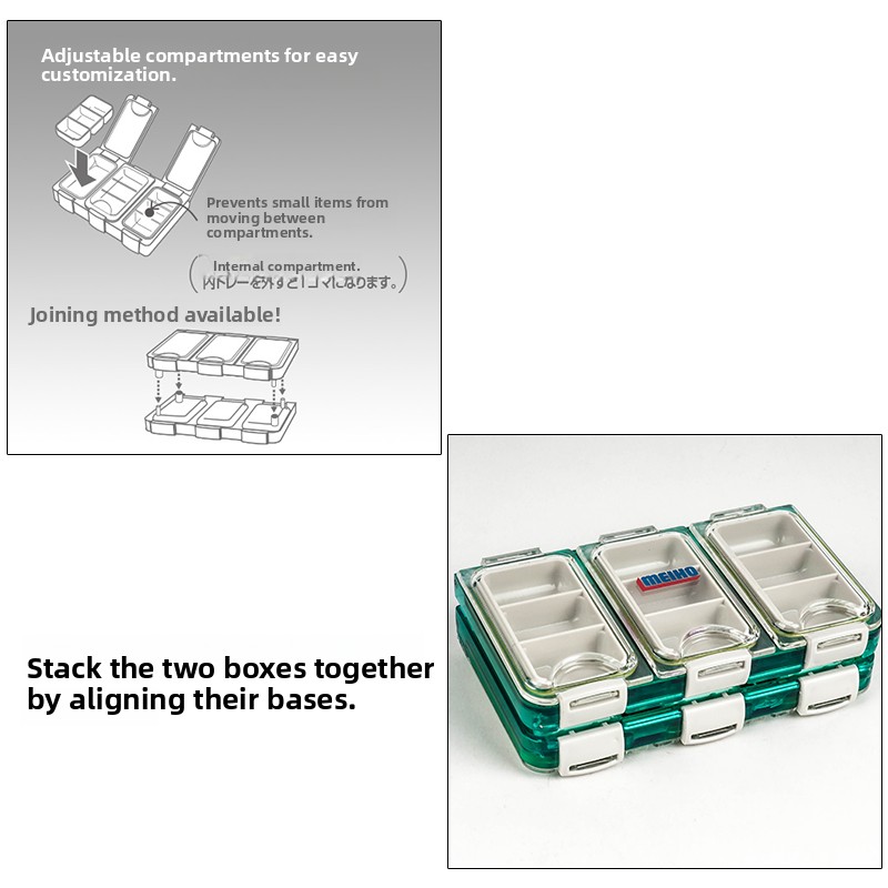 Meiho Fishing Box Small Access - đánh giá và giá Fishing Lure Accessories