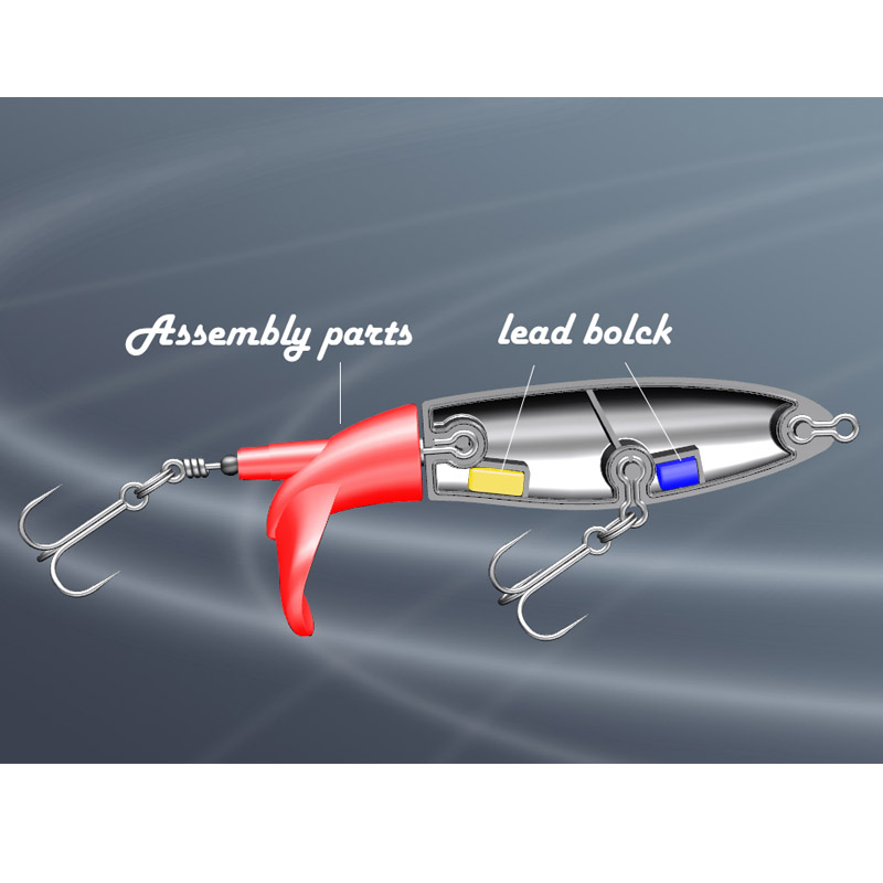 TacklePRO PE20 Whopper Plopper - đánh giá và giá Fishing Lure Soft Plastic