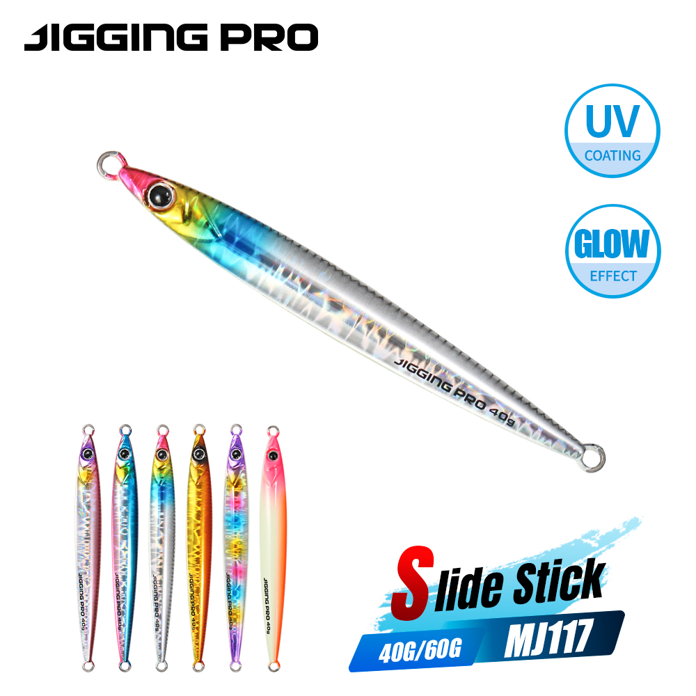 JIGGING PRO 40g 60g Slide Stic - đánh giá và giá Fishing Lure Buzzbait