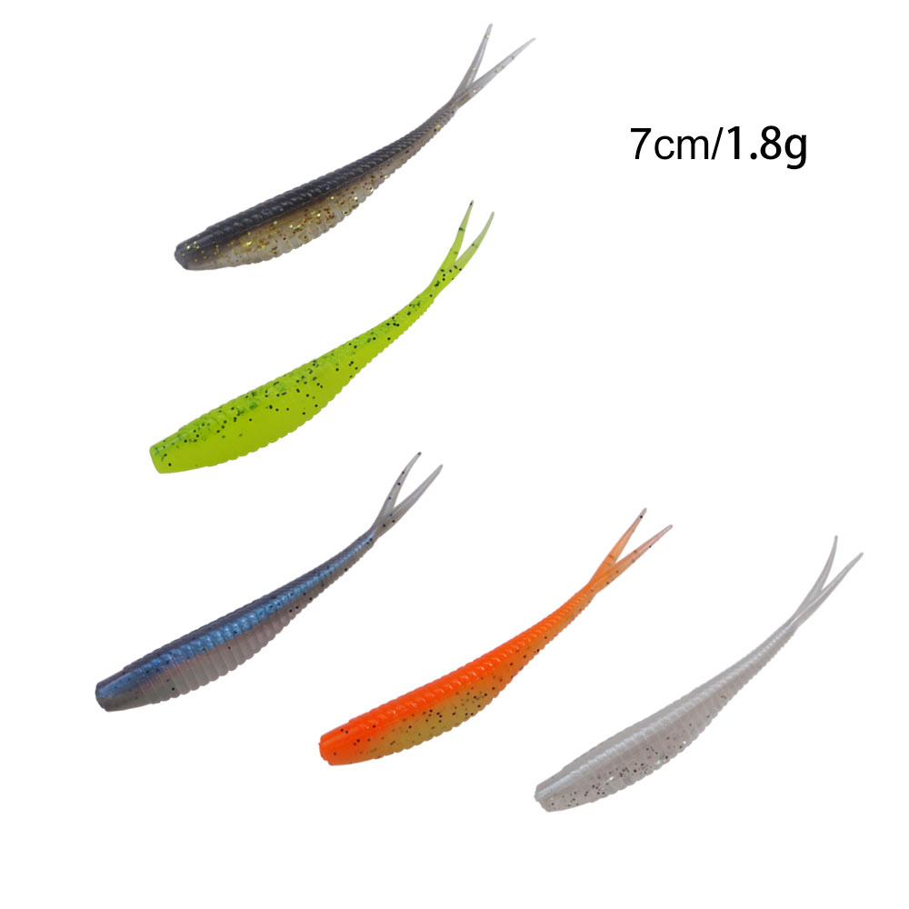 Hexakill 3 Cái/lốc 10 Cái/lốc  - đánh giá và giá Fishing Lure Soft Plastic