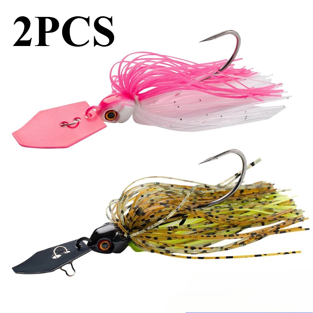 2Pcs Spinner Bait 7g/9g/12g/14 - đánh giá và giá Fishing Lure Blade Bait